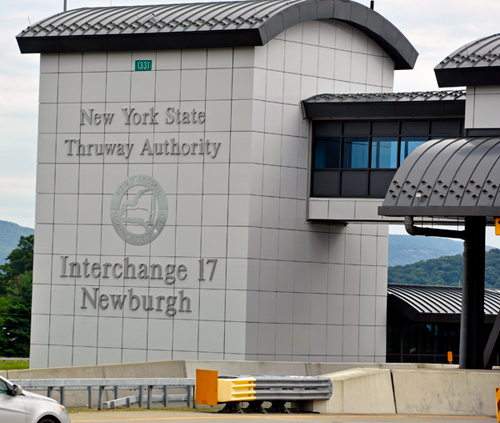 New York state toll booth